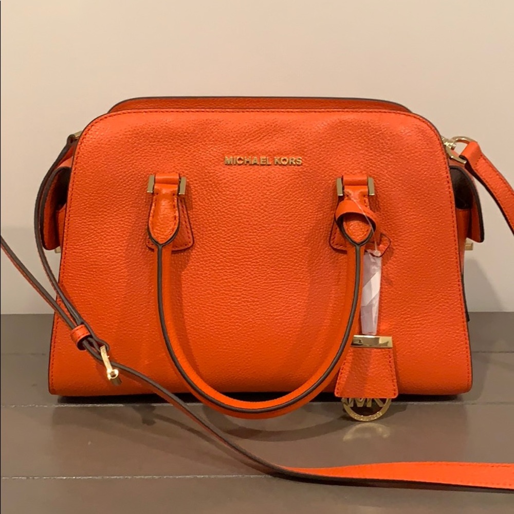 Michael Michael Kors Harper Leather Satchel